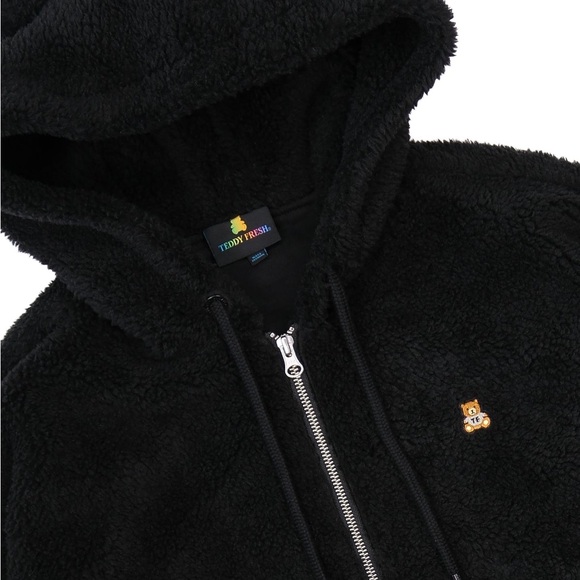 Teddy Fresh BEAR EAR SHERPA HOODED COAT - Picture 2 of 4